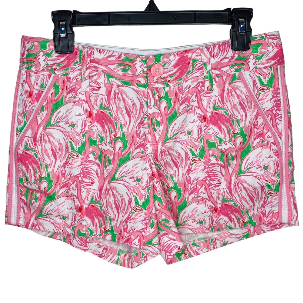 Lilly Pulitzer Flamingo Print Callahan Shorts